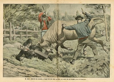 Ilustrace Eugene Damblans (1865-1945) v Le Pelerin od Eugene Damblans