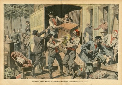 Ilustrace Eugene Damblans (1865-1945) v Le Pelerin od Eugene Damblans
