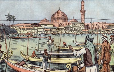 Mada Ashar, ilustrace Damblans z francouzského papíru "Le Pelerin" 29. ledna od Eugene Damblans