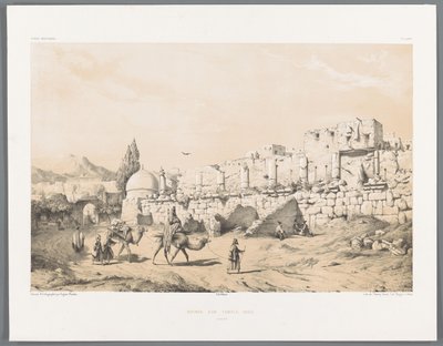 Zřícenina chrámu Anahita v Kangavaru Ruins d