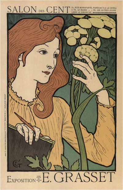 Salon des Cents, 1894 od Eugene Grasset