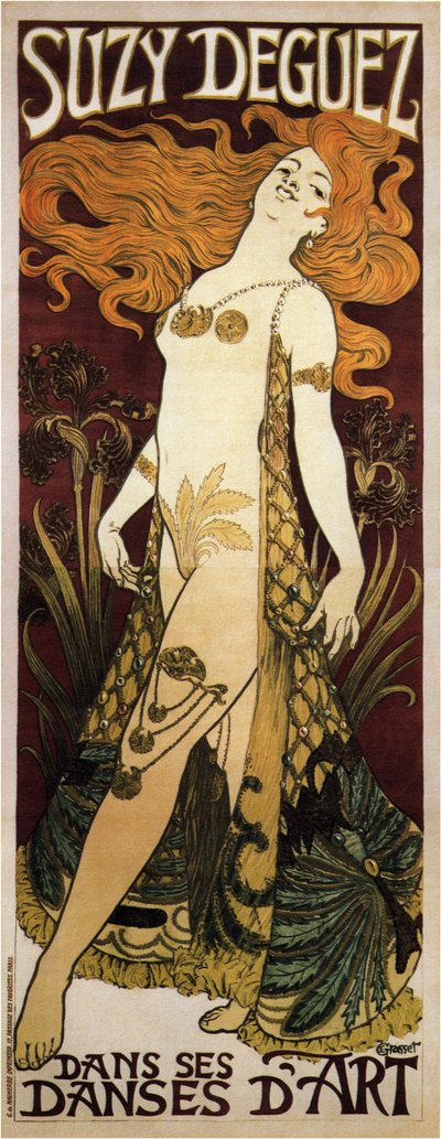 Suzy Deguez, 1905 od Eugene Grasset