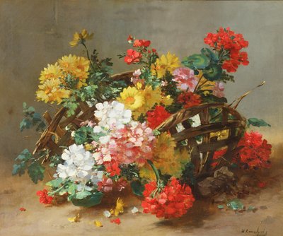 Květinová studie od Eugene Henri Cauchois