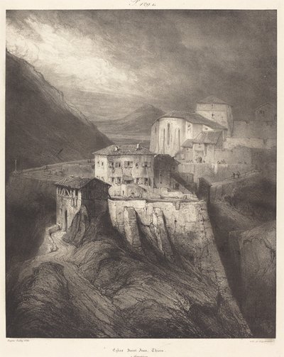 Kostel sv. Jana, Thiers od Eugene Isabey