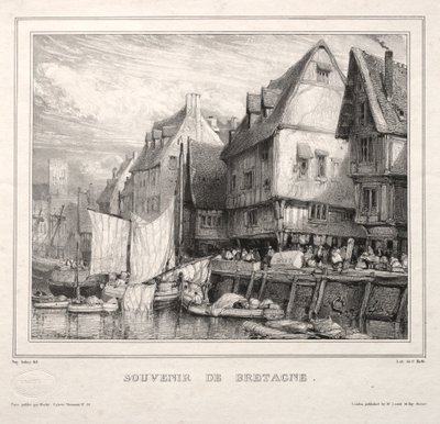 Suvenýry: Suvenýr z Bretaně od Eugene Isabey