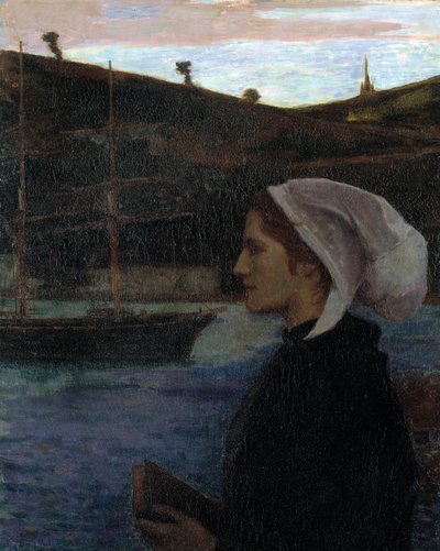 Bretonská neděle, ca. 1890. od Eugene Laurent Vail