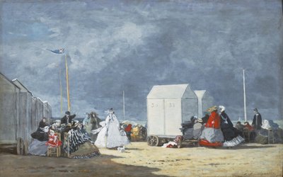Blížící se bouře, 1864 od Eugene Louis Boudin