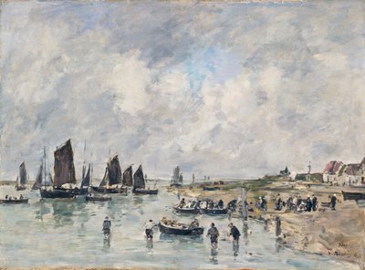 Etaples od Eugene Louis Boudin