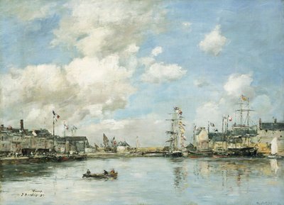 Fecamp, pánev, 1892 od Eugene Louis Boudin