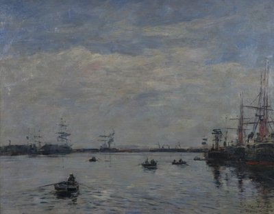 Le Havre, 1888 od Eugene Louis Boudin