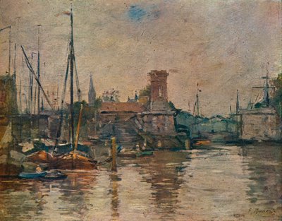 Lodní doprava, 19. století od Eugene Louis Boudin