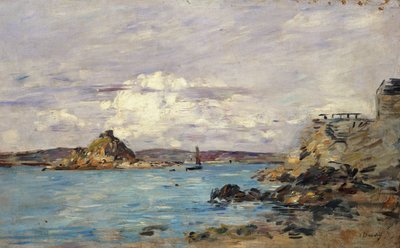 Studie pro "The Bay of Douarnenez", c.1895-97 od Eugene Louis Boudin