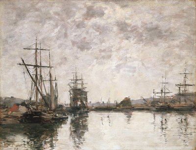 Povodí v Deauville, 1890 od Eugene Louis Boudin