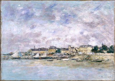 Přístav, Trouville, 1886 od Eugene Louis Boudin