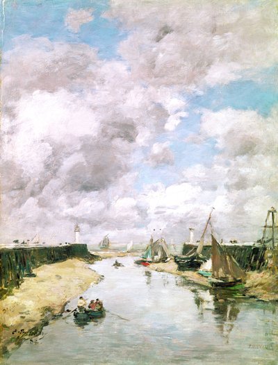 Trouville, 1884 od Eugene Louis Boudin