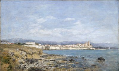 Pohled na Antibes, 1893 od Eugene Louis Boudin