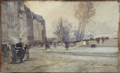 Quai des Grands Augustins od Eugene Louis Gillot