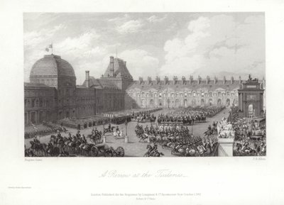 Recenze v Tuileries od Eugene Louis Lami
