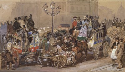 Cirkus Ludgate od Eugene Louis Lami