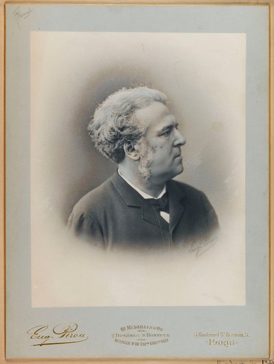 Porträt von Floquet (Charles Thomas), (1828-1896), Anwalt und Politiker od Eugene Pirou