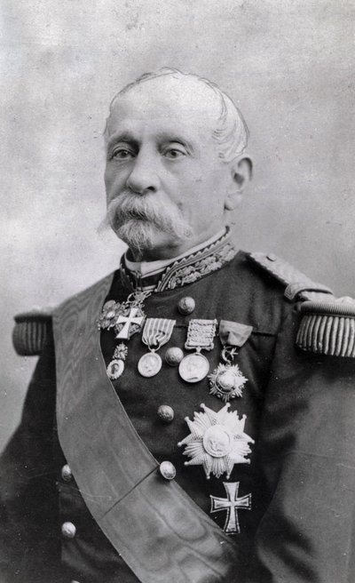 Portrét Victor-Louis-François února od Eugene Pirou