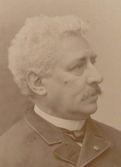 Portrét skladatele Oliviera Métry 1830-1889, 70. léta 19. století. od Eugene Pirou
