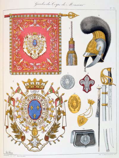 Monsieurovi bodyguardi, Insignie od Eugene Titeux
