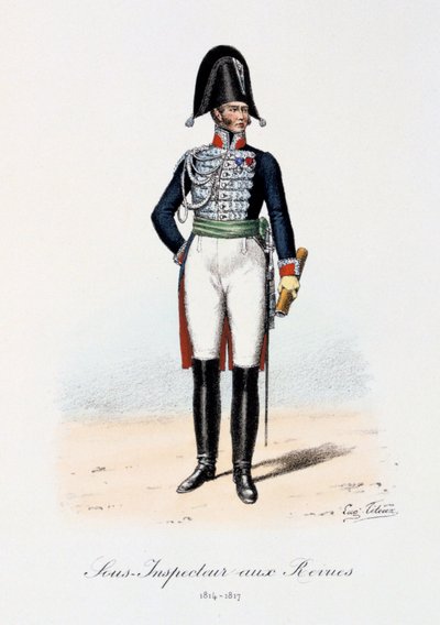 Sub-inspektor recenzí, 1814-17 od Eugene Titeux