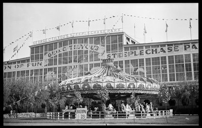 Pohled na Coney Island, 1903 (dusičnan negativní) od Eugene Wemlinger