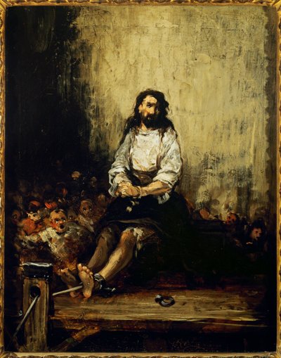 Odsouzenec (malba na plátně) od Eugenio Lucas Velazquez