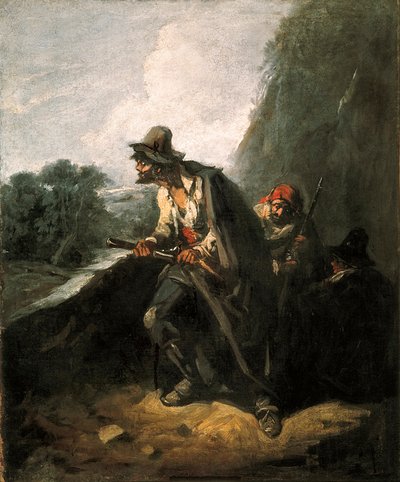 "Bandité" (obraz) od Eugenio Lucas y Padilla