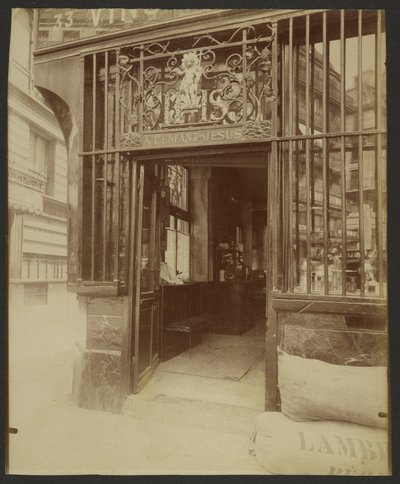 33 Rue des Bourdonnais od Eugène Atget