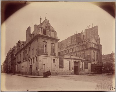 Hôtel du Marquis de Paroy, 83 rue Charlot od Eugène Atget