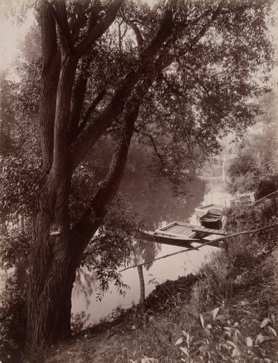 Marne? La Varenne (Marne v La Varenne) od Eugène Atget