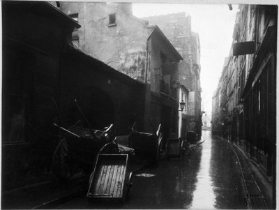 La rue de Bievre - fotografie Eugene Atget od Eugène Atget