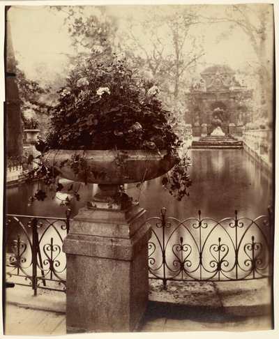 Lucemburské zahrady od Eugène Atget