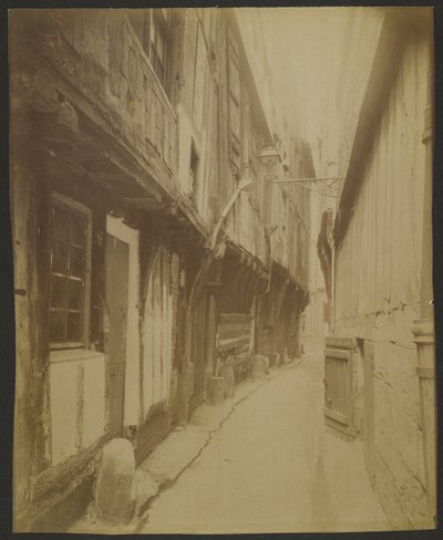 Rouen, Impasse des Hauts-Mariages od Eugène Atget