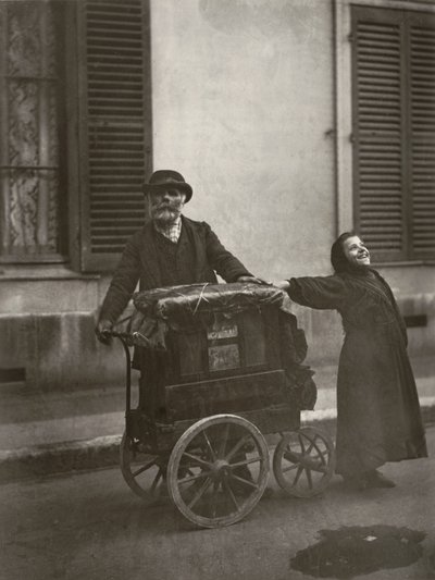 Pouliční hudebníci od Eugène Atget