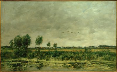 Moor v Honfleuru od Eugene Louis Boudin