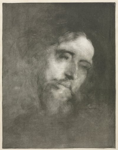 Alphonse Daudet, 1893. od Eugène Carrière