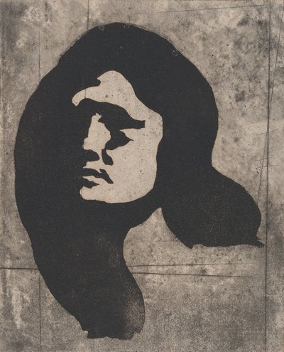 Hlava ženy, ca. 1904. od Eugène Carrière