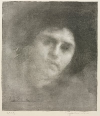 Madame Eugène Carrière (velký talíř) od Eugène Carrière