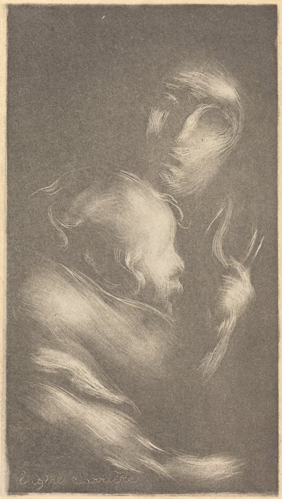 Mateřství od Eugène Carrière