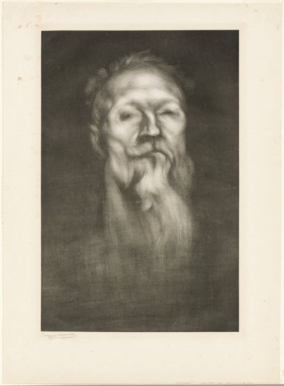 Portrét Augusta Rodina od Eugène Carrière