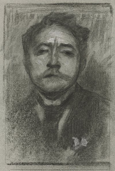 Portrét Jean Ajalbert, c. 1893. od Eugène Carrière