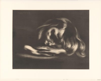 spící dívka le sommeil od Eugène Carrière