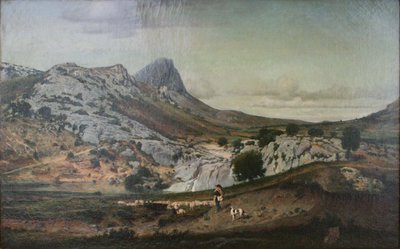 Garrigues Pic Saint-Loup od Eugene Castelnau