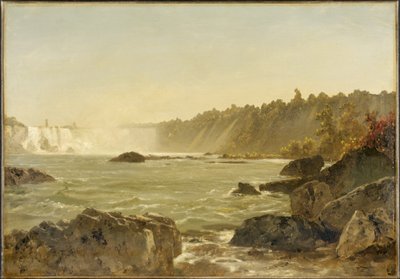 Pohled na Niagarské vodopády od Eugène Colliau