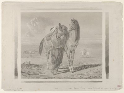 Turek osedlající svého koně, 1824., 1824. od Eugène Delacroix