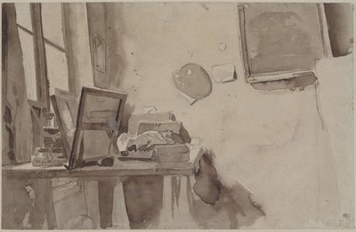 Roh studia, cca 1825. od Eugène Delacroix